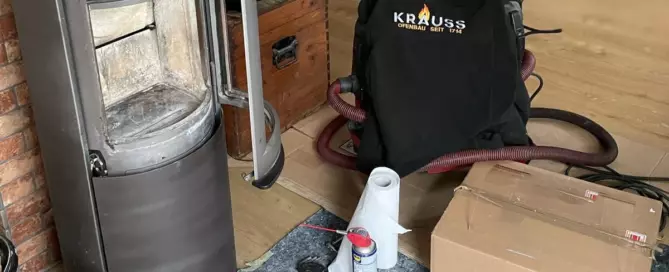 Unsere Mitarbeiter sind zur Stelle, wenn es um die fachgerechte Ofenreparatur geht.